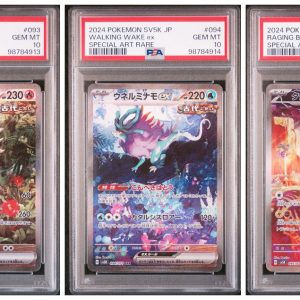 Pokemon TCG Gouging Fire Walking Wake Raging Bolt SET PSA 10