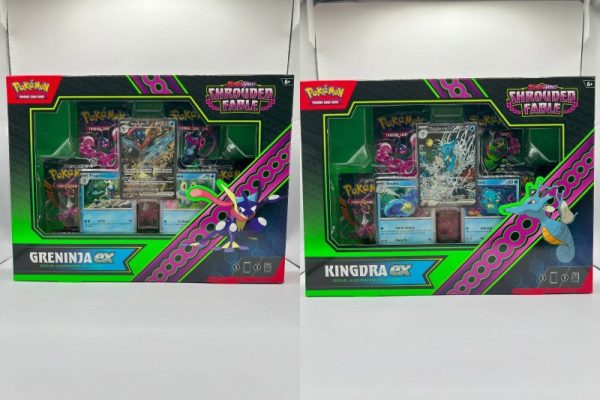 Shrouded Fable Greninja Box + Kingdra Collection Box