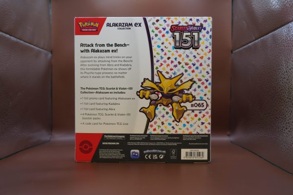 Pokemon Trading Card Game: Scarlet & Violet 151 Alakazam Ex Collection