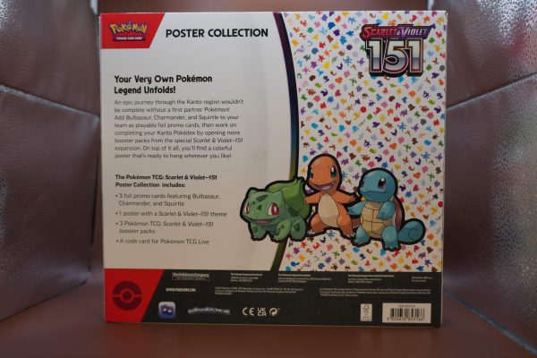 Pokemon TCG Scarlet & Violet 151 Poster Collection