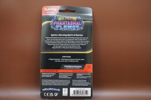 Pokemon TCG: Phantasmal Flames Single Pack Blister Set - Cottonee OR Whimsicott Assorted