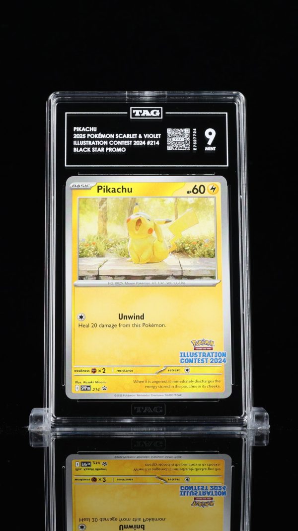 TAG 9 Pikachu 214 Promo English