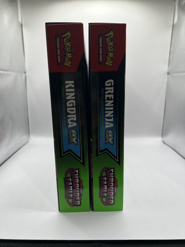 Shrouded Fable Greninja Box + Kingdra Collection Box