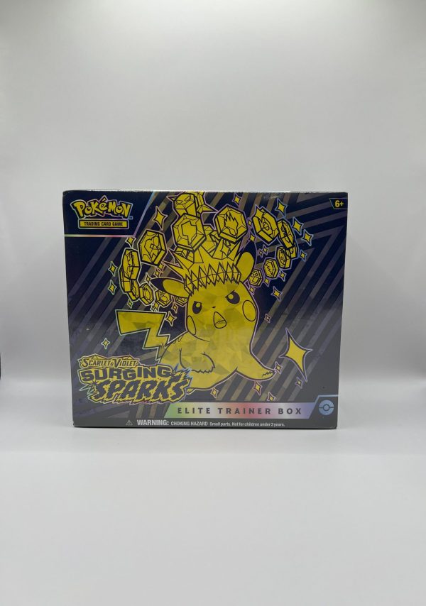 Pokemon Trading Card Game: Scarlet & Violet Surging Sparks Elite Trainer Box