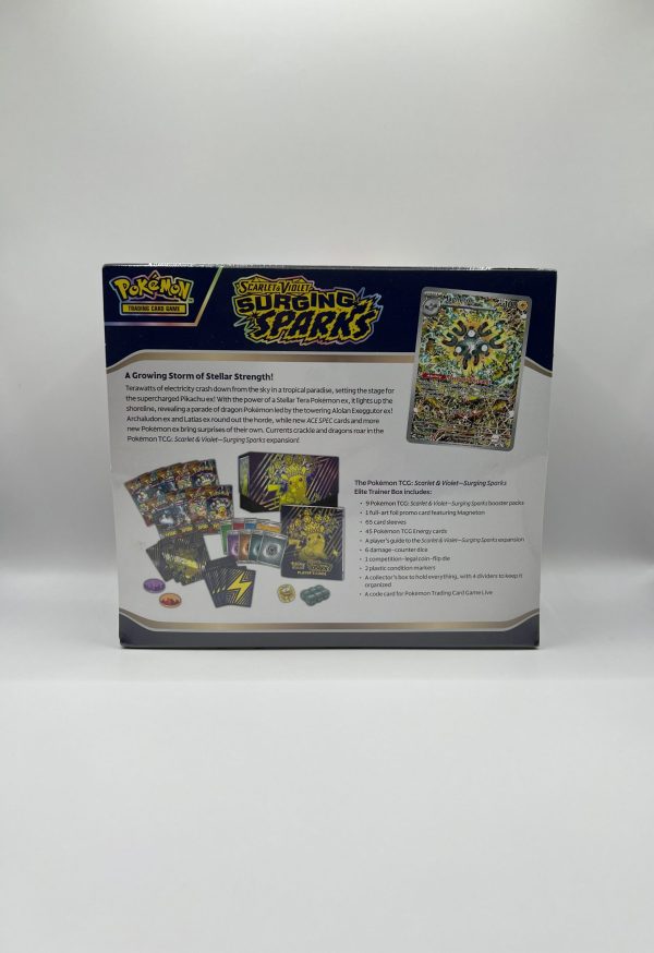 Pokemon Trading Card Game: Scarlet & Violet Surging Sparks Elite Trainer Box